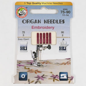 Organ neulat Embroidery kirjontaneula