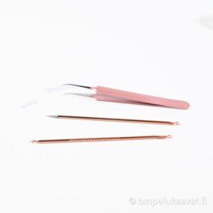 Työvälinesetti silityskalvoille, ompeluun yms