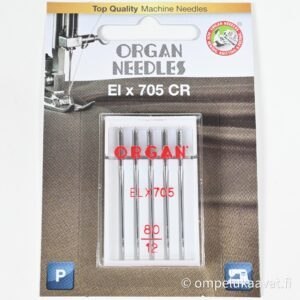 Organ Universal 80 yleisneula joustamattomille kankaille