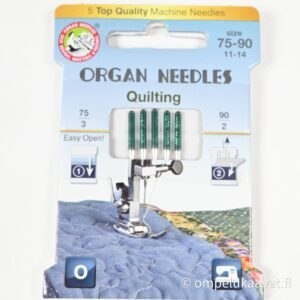 Organ Universal 75-90 yleisneula joustamattomille kankaille