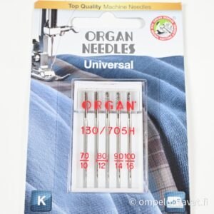 Organ Universal 70-80-90-100 yleisneula joustamattomille kankaille