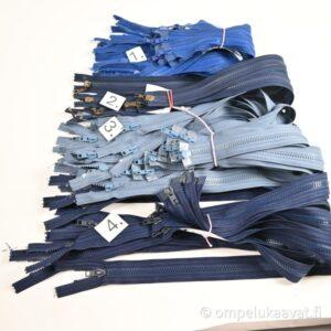 Sininen 2 kelkkainen vetoketju