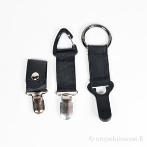 Tarvikeripustin 3 mallia