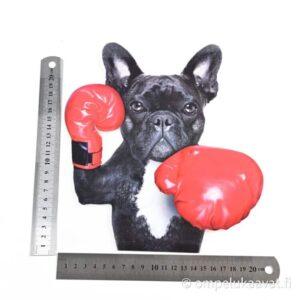 Silityskuva koira nyrkkeilijä