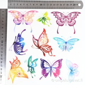 Silityskuva perhoset