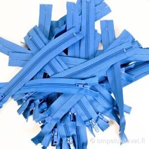 sininen vetoketju 6 mm 16-26 cm