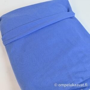 kotimainen college 100% puuvilla collegekangas sininen