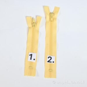 6mm spiraalivetoketju keltainen