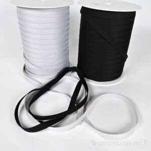 kotimainen kalanruotonauha musta ja valkoinen