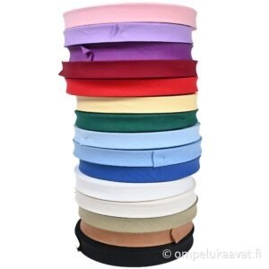 luonnonvalkoinen vinonauha 20 mm