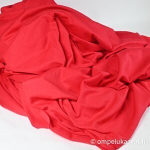 GOTS-puuvilla (Global Organic Textile Standard) on luonnonmukaisen puuvillan sertifikaatti. Sertifikaatti takaa ekologisuuden, eettisyyden koko tuotannonajan. punainen