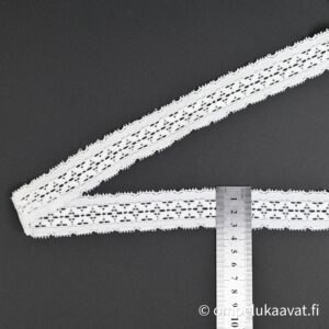 Teollisuudenylijäämä pitsi joustava 3 cm