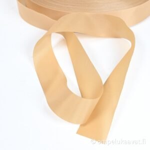 Teollisuudenylijäämä satiininauha, beige