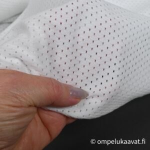 Teollisuudenylijäämä verkkovuorikangas valkoinen pehmeä